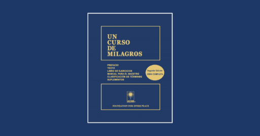 Portada del libro Un Curso de Milagros